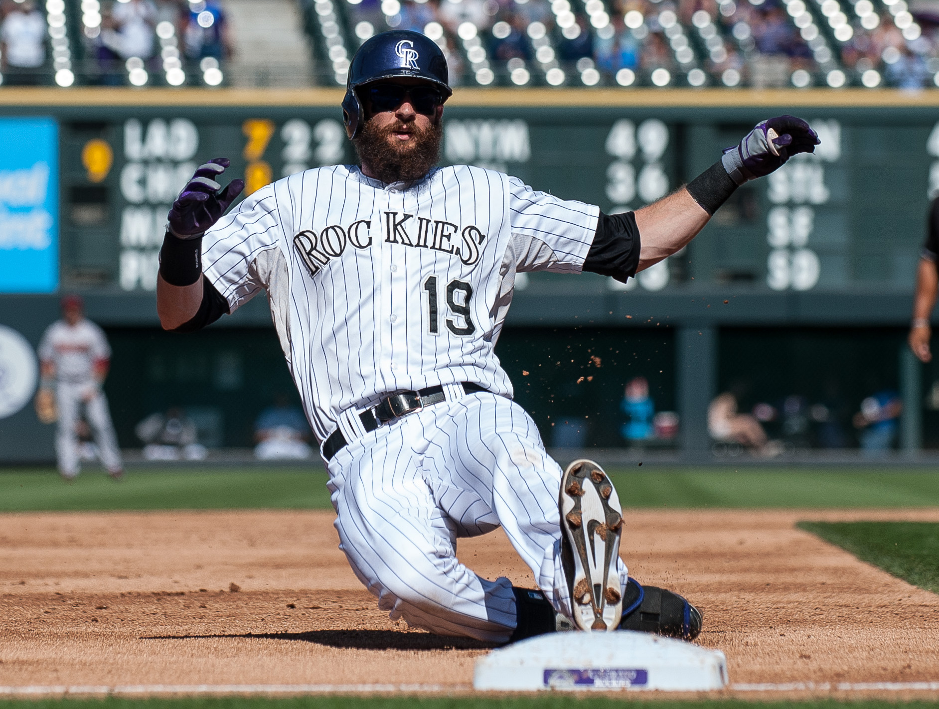 As a newer fan who has only known bearded Charlie Blackmon, I find this  image distressing. : r/ColoradoRockies