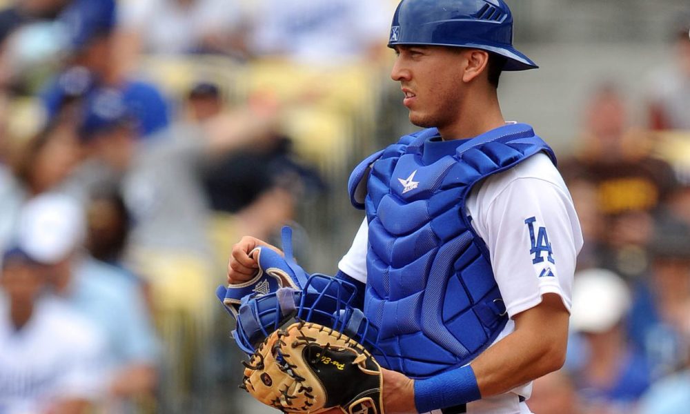 Austin Barnes NLCS Game-Used Jersey Against Atlanta Braves